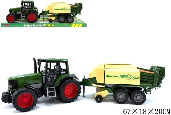 Tractor with Agricultural Machine