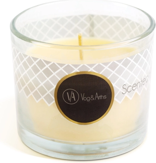 Elegant glass jar