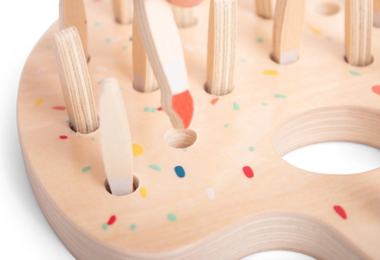 Wooden design for little hands