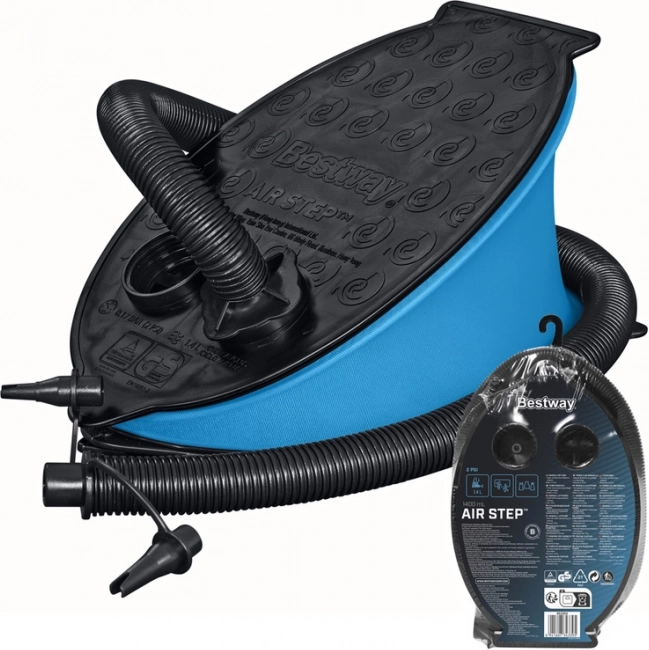 nožna pumpa BESTWAY Air Step 1400, 1,4 l po potezu