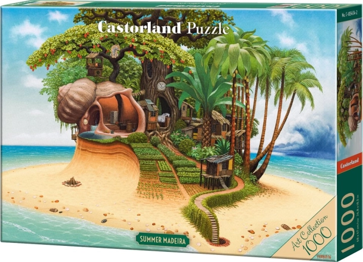 Puzzle Castorland Art Collection ljetna Madeira 1000 dijelova