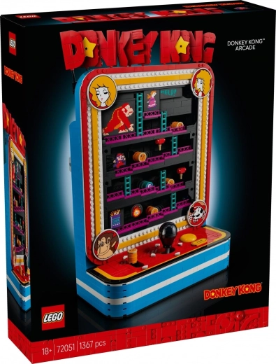 LEGO Super Mario retro automat za igru Donkey Kong