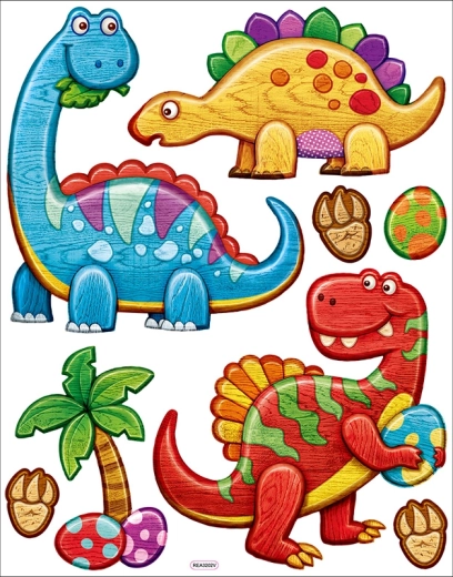 Dekorativne zidne naljepnice Dino