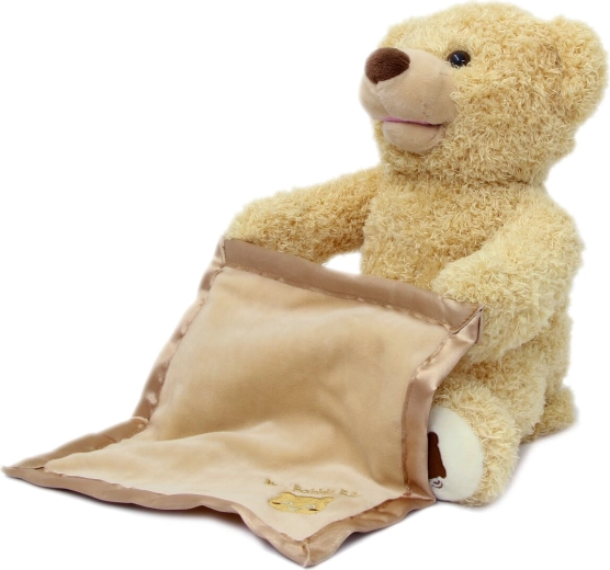 Peekaboo with a blanket