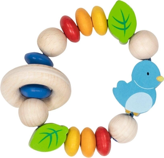 Elastic sensory ring with bird