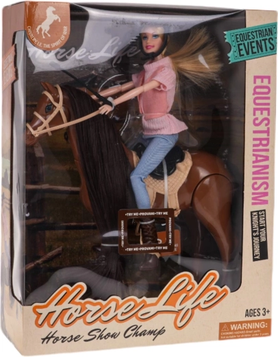 Lutka na konju s dodacima