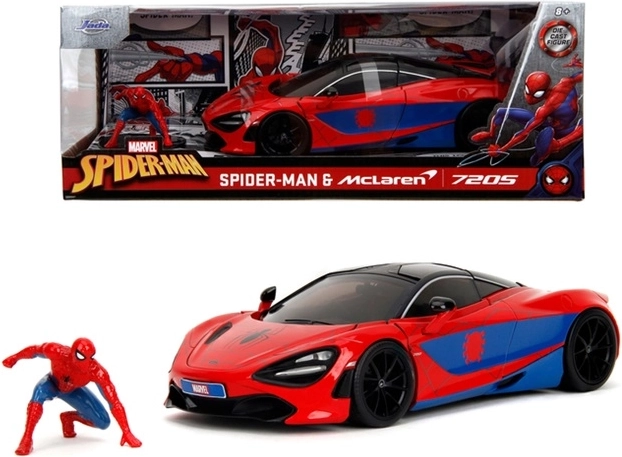 JADA Spider-Man McLaren 1:24 with figure