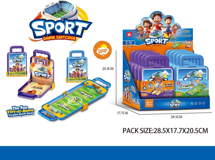 Sportska igra – nogomet ili košarka (39,5 × 13,5 × 7,8 cm)