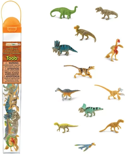 Safari Ltd. Toobs tuba perjati dinosauri