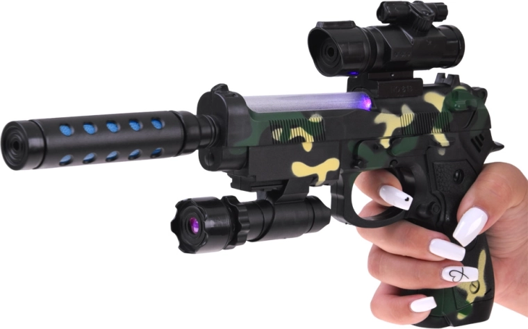 Built-in projector for action scenarios