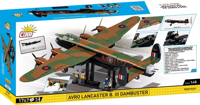 Display stand and crew figures included