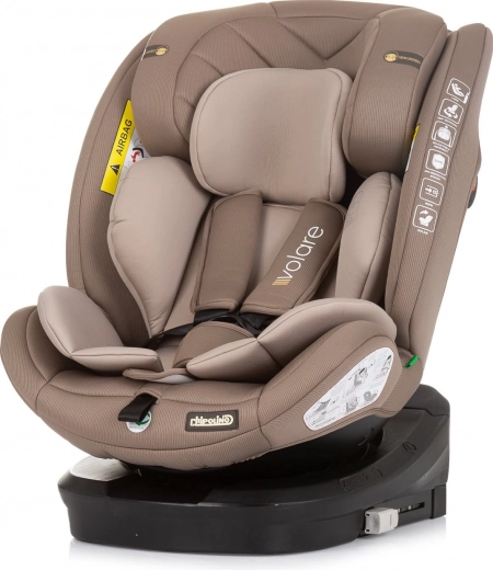 autosjedalica i-Size 40–150 cm s Isofixom 360 od Chipolina – Macadamia
