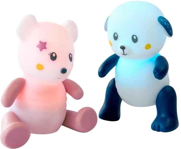 Pabobo LED night light Lumilove Rainbow dog blue
