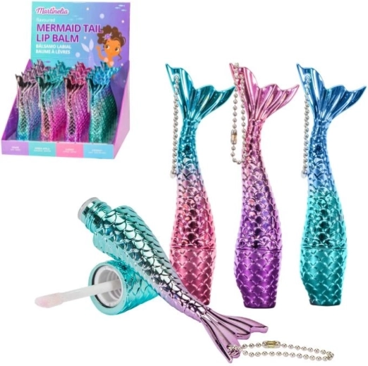 Mermaid Tail Lip Gloss Pendant - 1 piece