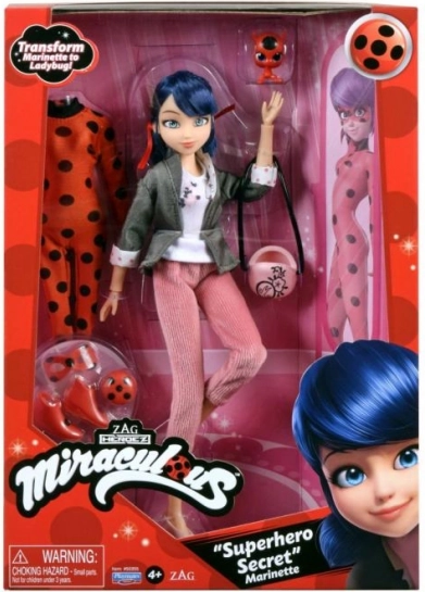 Miraculous: Bubamara i Crni mačak; Lutka Marinette s kostimom Bubamare