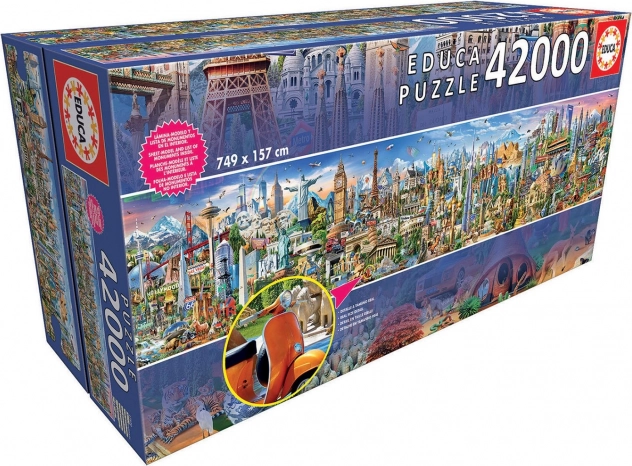 Educa puzzle around the world 42,000 pieces