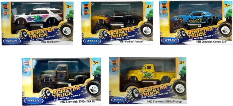 Welly monster truck Big Wheel – terensko vozilo s velikim kotačima