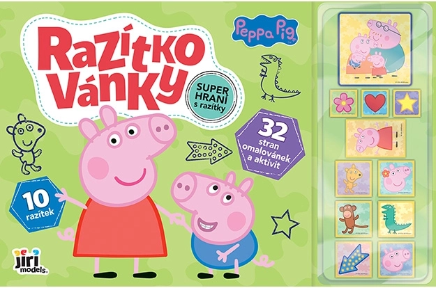 Peppa Pig – bojanka s pečatima