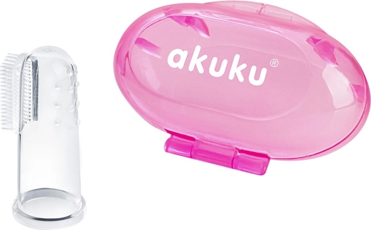 Prva zubna četkica s futrolom Akuku