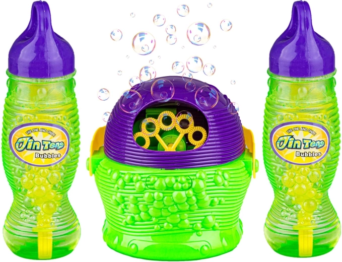 Jin teng bubbles automat za sapunaste mjehuriće s 2 punjenja