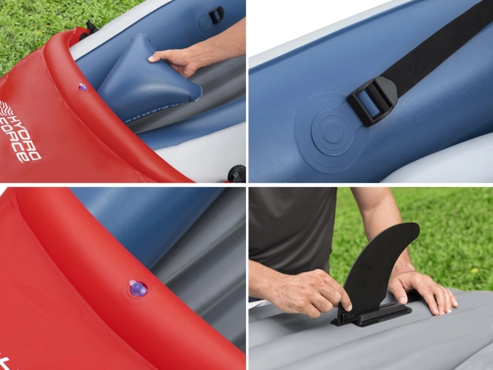 Stabilna vožnja zahvaljujući I‑beam podu i peraji