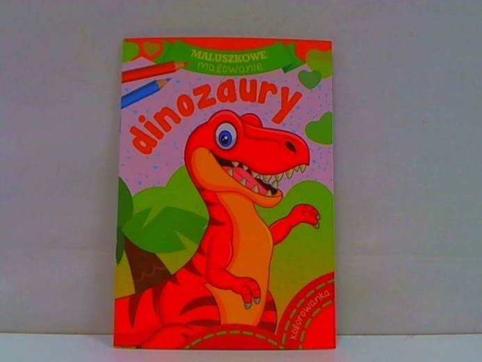 Malene bojanke: Dinosauri – bojanke s drvenim bojicama