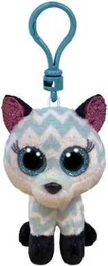 Meteor TY Beanie Boos Atlas – plišani privjesak lisica 8,5 cm