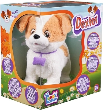 Interactive plush dog Dexter