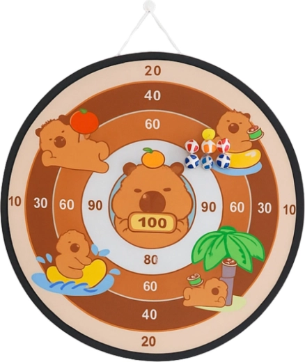 Velika meta 73,5 cm s preslatkim kapibarama