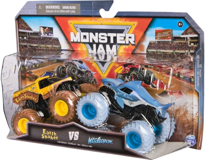 Dva modela Monster Jam u pakiranju