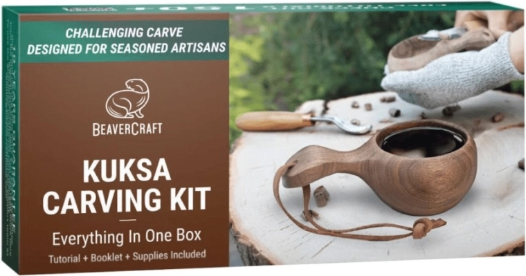 BeaverCraft DIY set za rezbarenje kukse