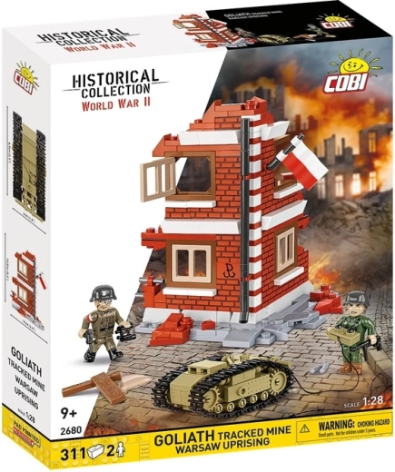 COBI Historical Collection WWII Goliath – daljinski upravljana mina iz Varšavskog ustanka