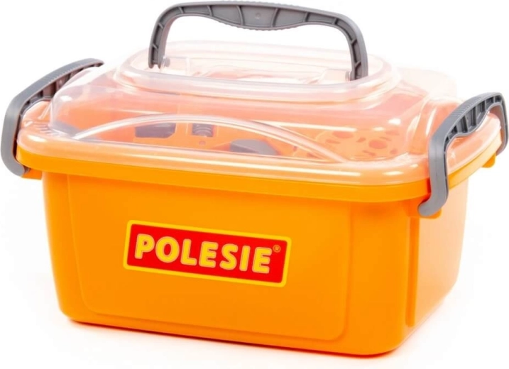 Prijenosni spremnik s sigurnim zatvaranjem