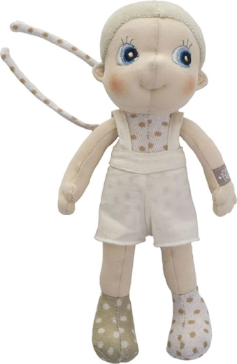Rubens Barn EcoBuds Elm mini – mekana platnena lutka od organskog pamuka 23 cm