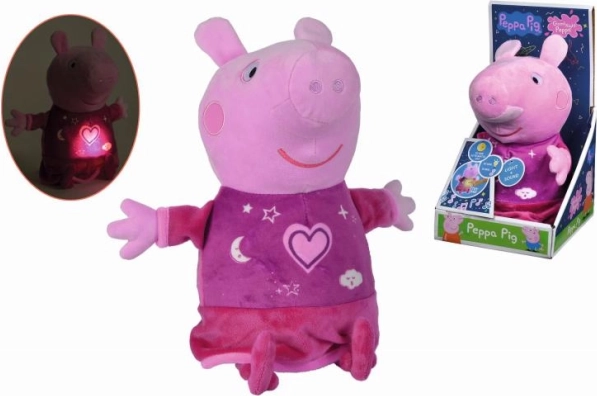 Peppa Pig plišani uspavljivač s glazbom i svjetlom 25 cm