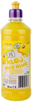 Tuban Glitter PVA Glue 500 ml Yellow