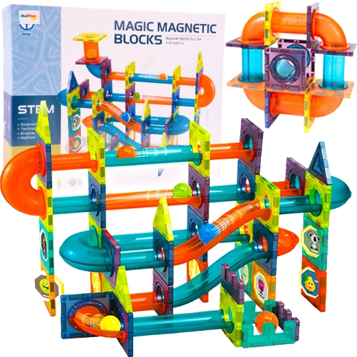 Magnetičke konstrukcije XXL – staza za kuglice, 96 dijelova