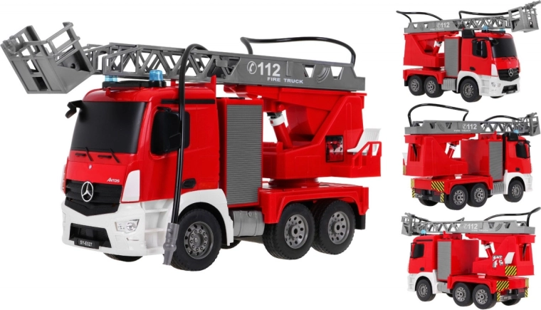Rotating extendable ladder