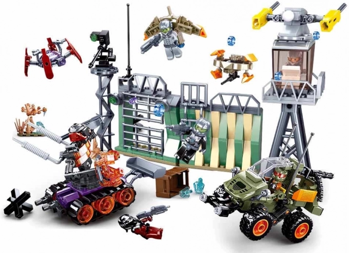 Sluban Atomic Storm – obrambena baza građevni set