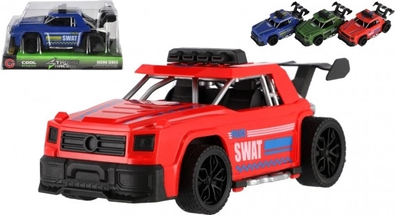 Plastični trkaći automobil na oprugu - 16 cm