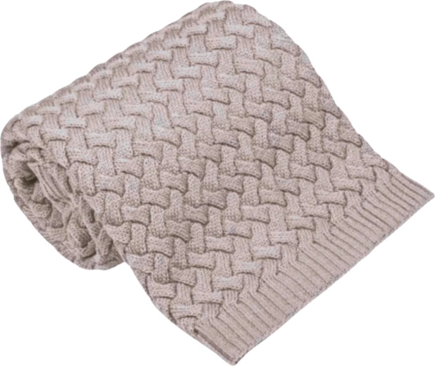 NANNA merino dekica Fluffy bež
