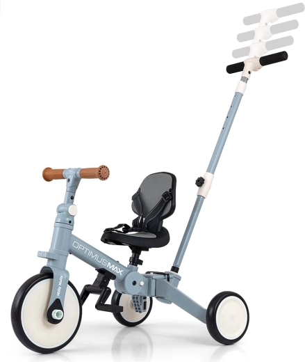 Parental push handle and compact design