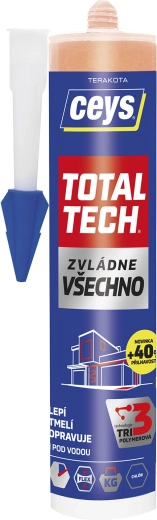 Univerzalno ljepilo i brtvilo 290 ml CEYS Total Tech terakota