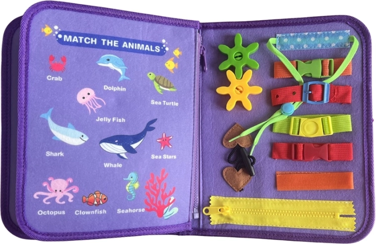 Motor skills activities on every page