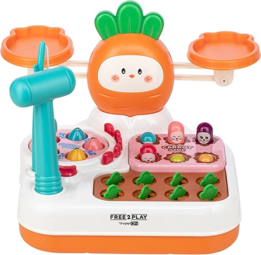FREEON Free2Play 4-in-1 Interactive Carrot Toy