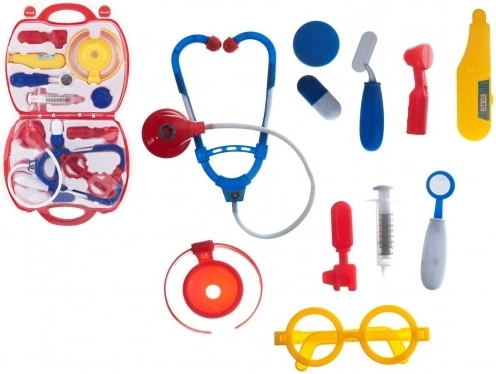Dječji liječnički set u plastičnom koferu