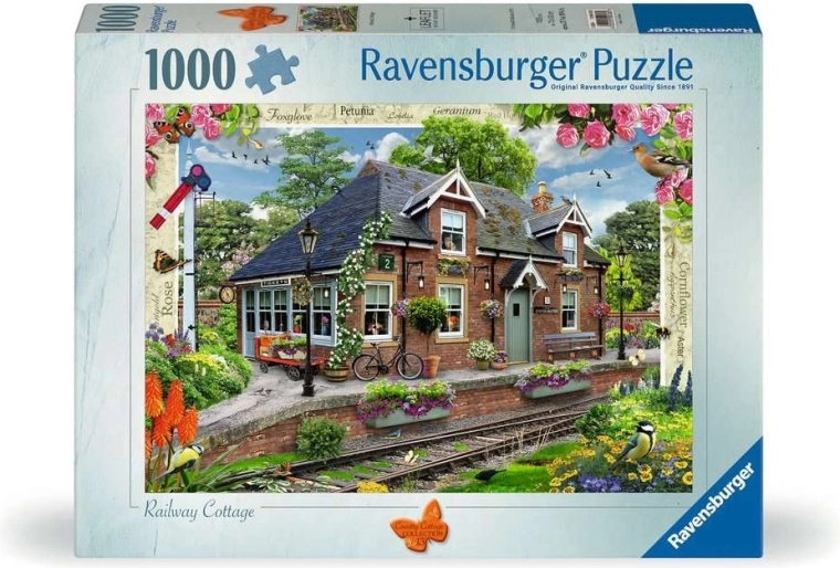 Ravensburger puzzle Country Cottage: Kolodvor 1000 dijelova