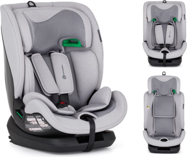 Petite&Mars autosjedalica Prime Pro i-Size gentle grey air 76–150 cm (9–36 kg)