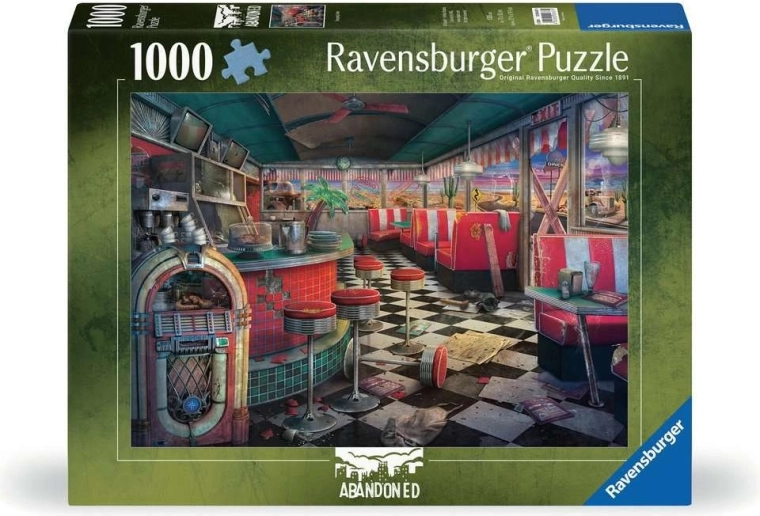 Ravensburger slagalica Napuštena mjesta: oronuli bistro 1000 dijelova