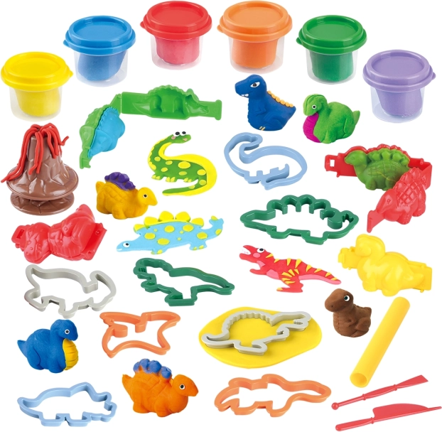 Modelina Dinosaurus 6x56g